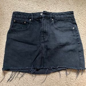 Denim Mini Skirt TRF